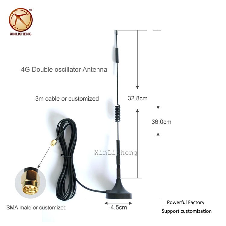 Hottest Gsm Gprs Lte 4g Full Bandwidth Omni Hd Cb Antenna 10dbi Magnetic Antenna 4g Modem Antenna Navigator Garmin antenne wifi