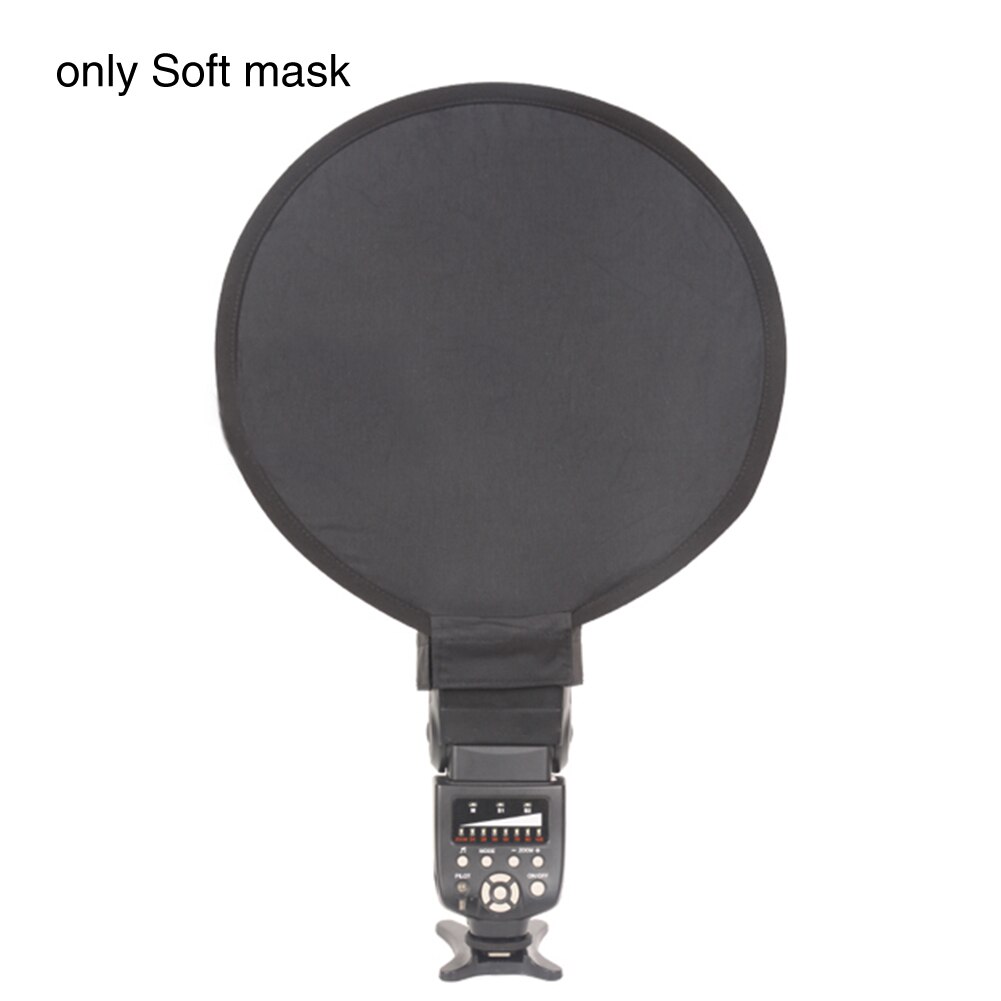 40cm Studio universel Softbox Flash diffuseur Flash Photo appareil Photo Speedlite photographie disque rond accessoires