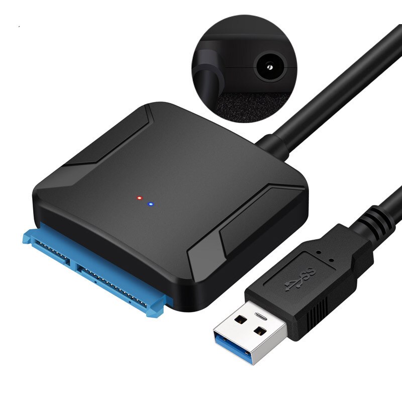 USB 3.0 SATA Cavi Convertitore Maschio a 2.5 da 3.5 pollici HDD SSD Drive Filo Cablata Convertire Cavi USB3.0 Duro drive