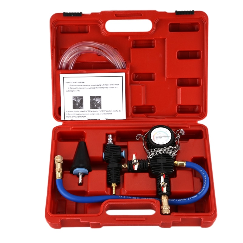 Vacuum Car Water Tank Cooling Antifreeze Replacement Tool Filling Machine