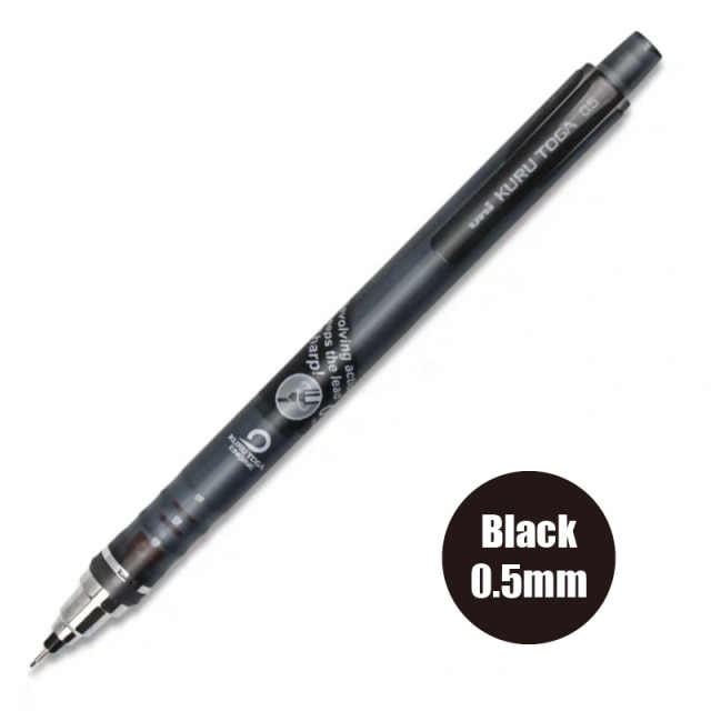 1pcs uni M5-452/M5-450T/M5-559 Kuru-toga mechanical pencil Automatic Pencil 0.5mm Rotating lead student office