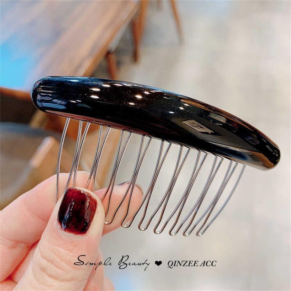 Peigne à cheveux en cristal, pièce, pince à – Grandado