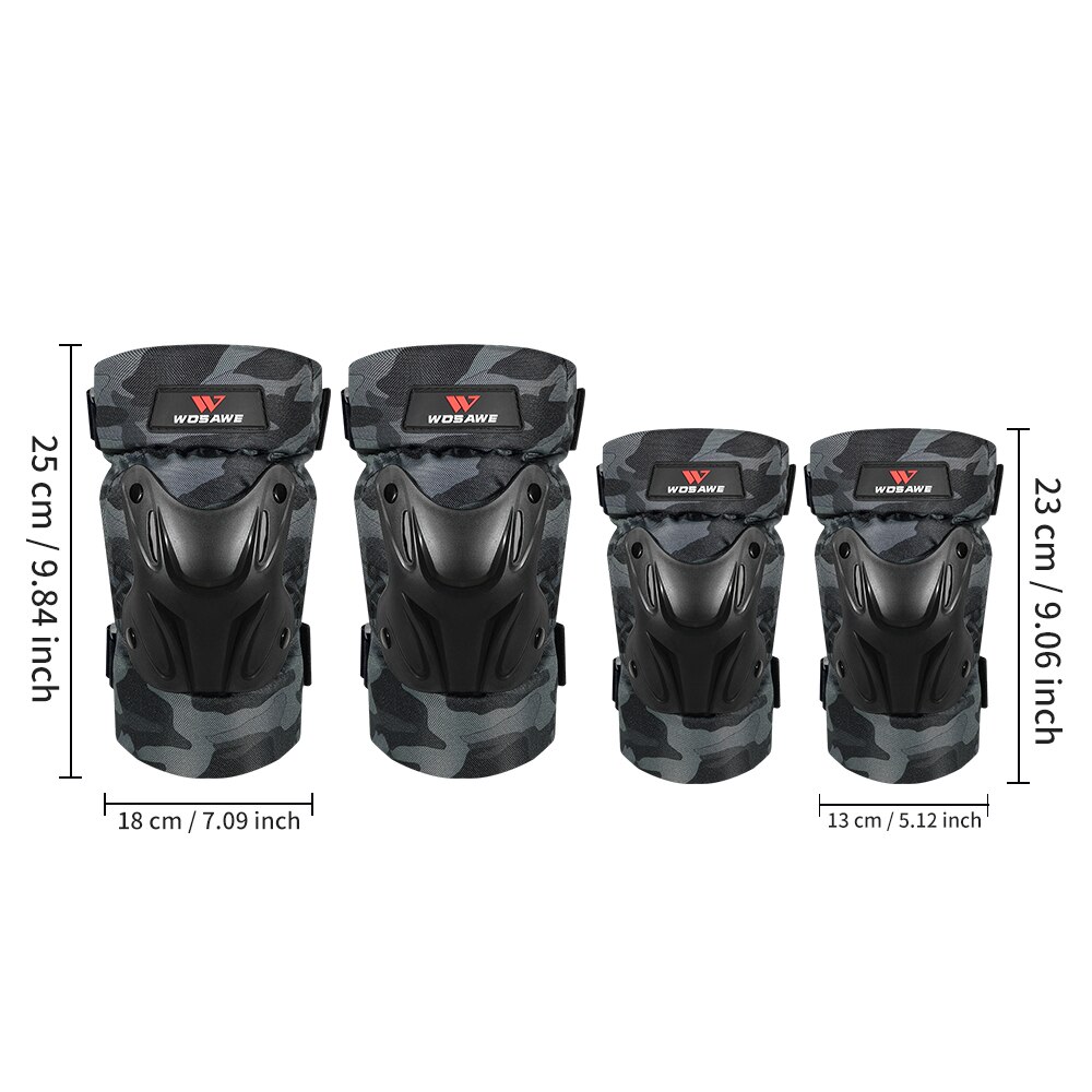 WOSAWE Motorcycle Full Body Armor Vest Set Motocross Moto Back Chest Protector Vest Off-Road Dirt Bike Motocycle suit: HXHZ