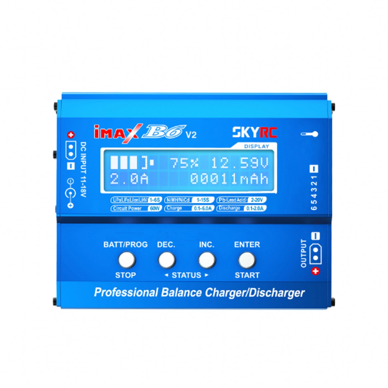 Original SKYRC IMAX B6 V2 Balance Charger Discharger 6A 60W Battery Charger For DJI Mavic TB4X NiMH NiCD LiHV NiCd PB Li-ion