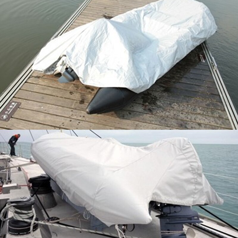 JayCreer Inflatable Boat Cover For Inflatable Boat ,UV Resistant Inflatable Dinghy Boat Cove