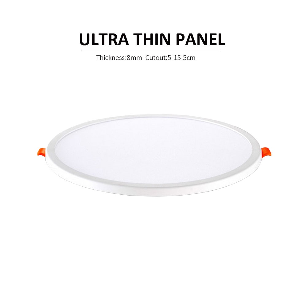 Led Lampjes Ultra Dunne Verzonken Downlight 6W 8W 15W 20W 220V Ronde Panel Lamp plafond Lamp Wit Warm Wit Patent