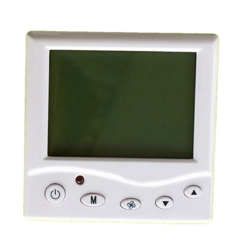 Central Air-conditioning Digital LCD Thermostat 4 Adjustable Wind Modes 220V Programmable Air Heating Controller