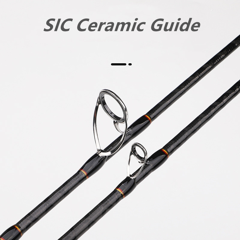 Mavllos-caña de pescar de Jigging lento, 1,8 M, 1,95 M, peso del señuelo, 100-350g, potencia M, caña de pescar giratoria para lubina y Lucio