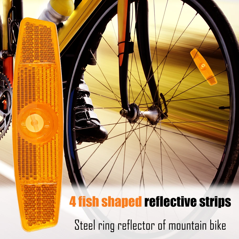 1-12 Stück Fahrradsp eichen reflektoren MTB Rennrad warnen speiche Sicherheits reflektor leuchten Fahrrad Rad Felgen leuchten Fahrrad zubehör