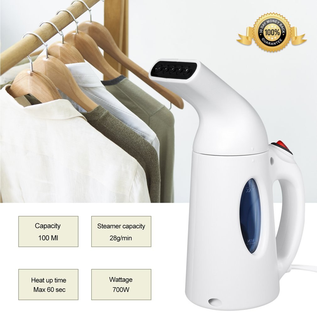 Warehouse 700W Handhold Ironing Machine Portable Dry Cleaning Travel Garment Steamer with Brush for Clothes Iron for Home