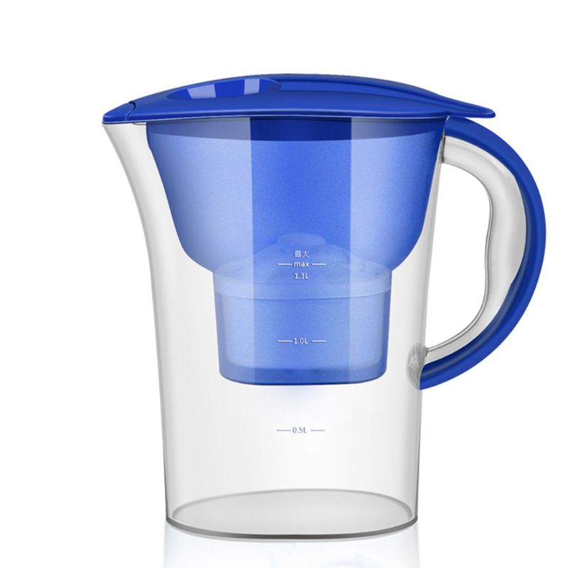 Hjem protable stor kapasitet hjemme vannfilter mugge aktivert kullfilter bpa gratis kjøkken vannrenser grand