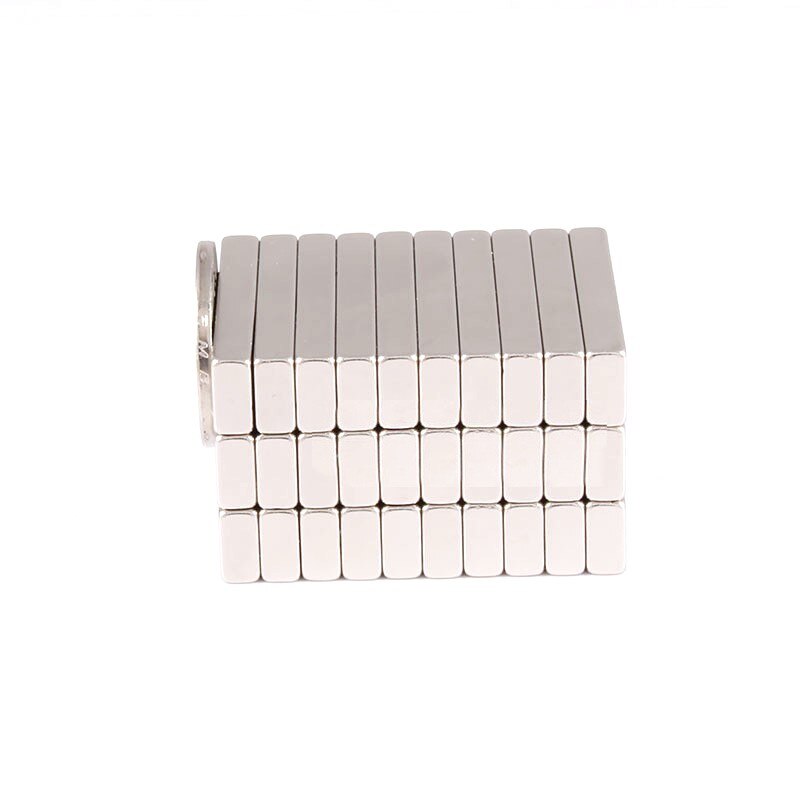 10/20Pc N52 40X10X5 Mm Super Sterke Vel Zeldzame Aarde Magneet Dikte 5 Mm blok Rechthoekige Neodymium Magneten 40Mm X 10Mm X 5 Mm