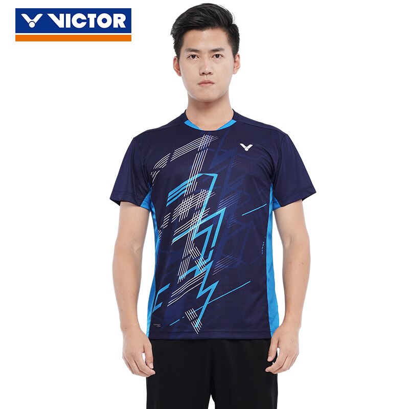 VICTOR deportes nuevos chaqueta Camiseta de manga corta traje de bádminton para hombres y mujeres 00004