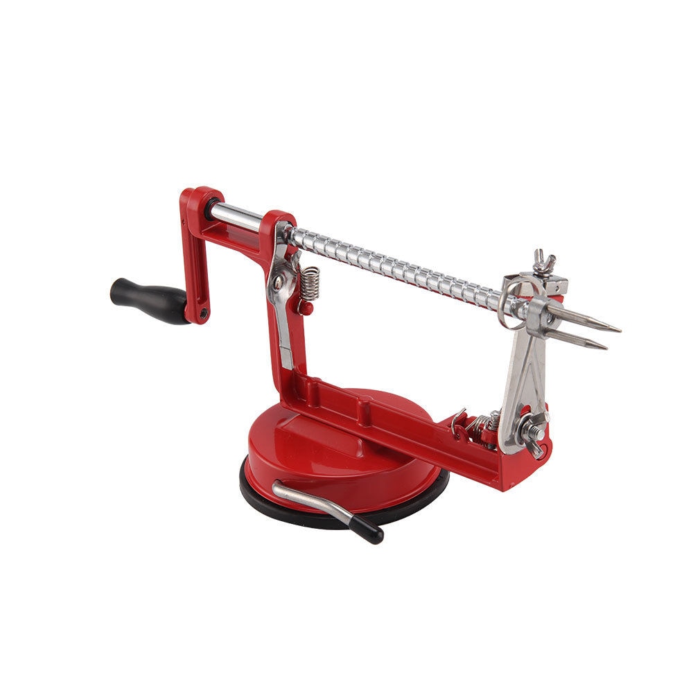 Pelador de manzanas CellDeal 3 en 1, pelador de fruta de pera de acero inoxidable, Corer cortador de cocina, máquina peladora, herramienta creativa de cocina