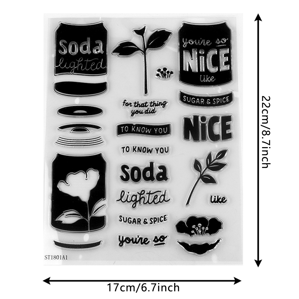 Door het vuur op display Duidelijke stempels en matrijzen Kristina Essentiële stansen voor DIY Scrapbooking Album Kaarten maken Papier Ambachtelijke Deco: Bordeaux