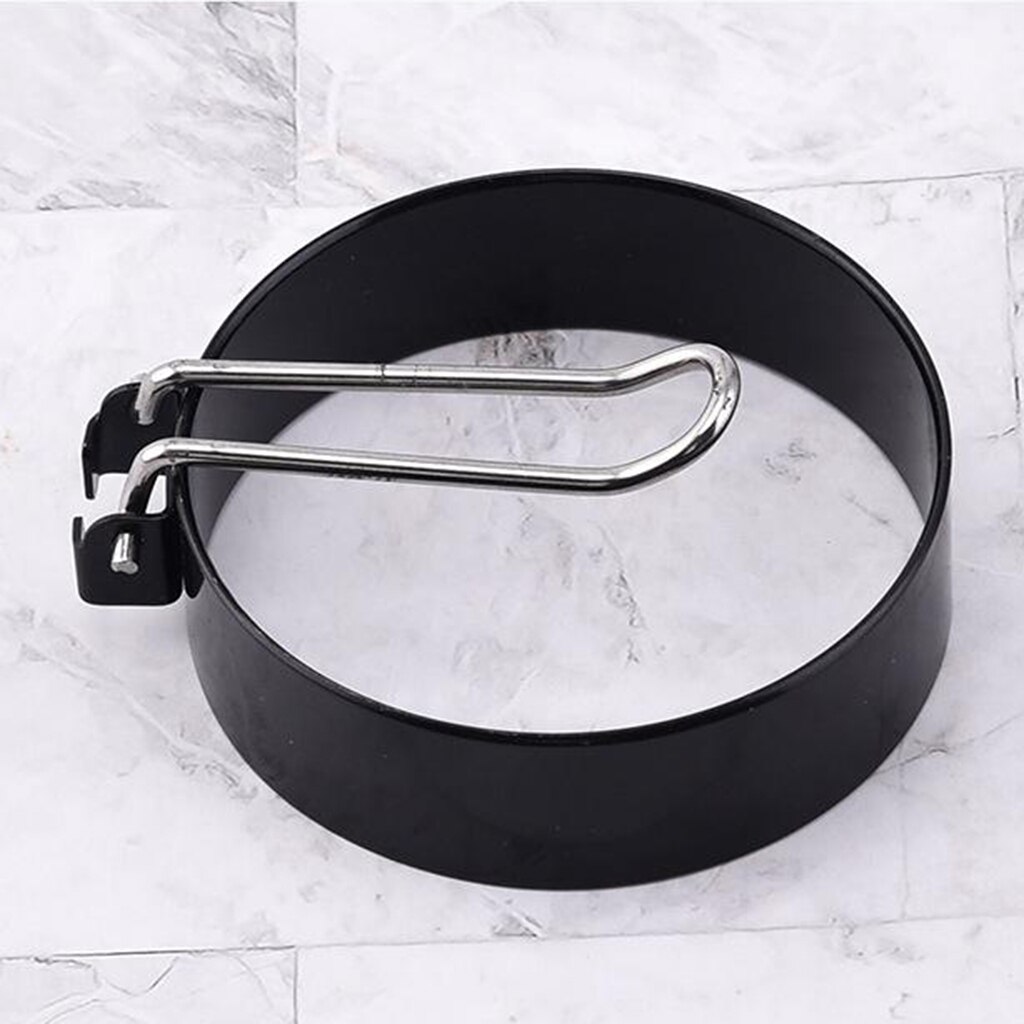 Stainless Steel Egg Ring with Anti-scald Handle Non Stick Coating Breakfast Tool for Eggs Frying/Shaping
