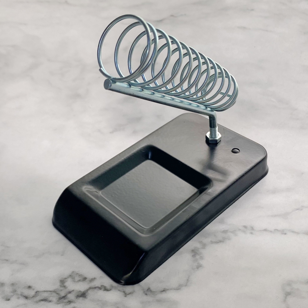 Soldeerbout Stand Draagbare Houder Soldeertin Stand met Lassen Spons Elektrische Soldeerbout Accessoires