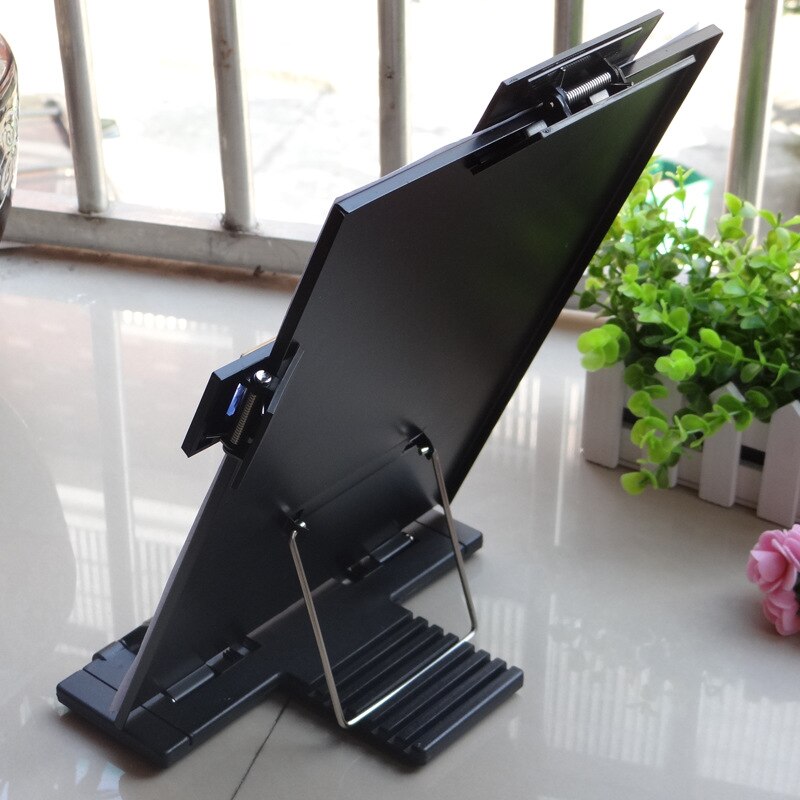 Adjustable Copy Holder ,Desktop Document Holder with Adjustable Clip, A4 Documents Copyholder for Bank Office ,Office Supplies