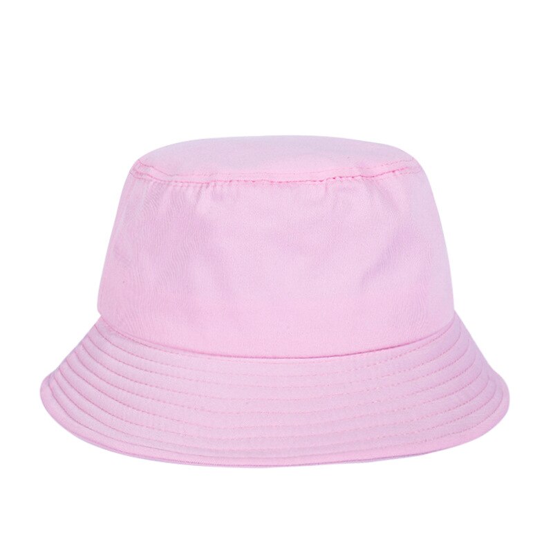 COKK Eimer Hut Frauen Männer Unisex Baumwolle Fischer Kappe Große Große Größe Einfarbig Panama Bob Hut Frühling Sommer Casual kinder Gorro: S / Rot