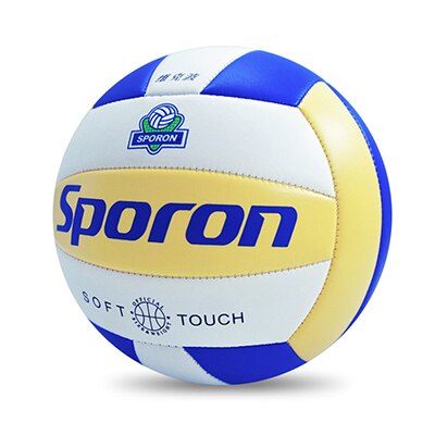 One Piece PVC Soft Volleyball Training Competition Ball 5# Beach Team Games Handball Indoor Outdoor: Style D