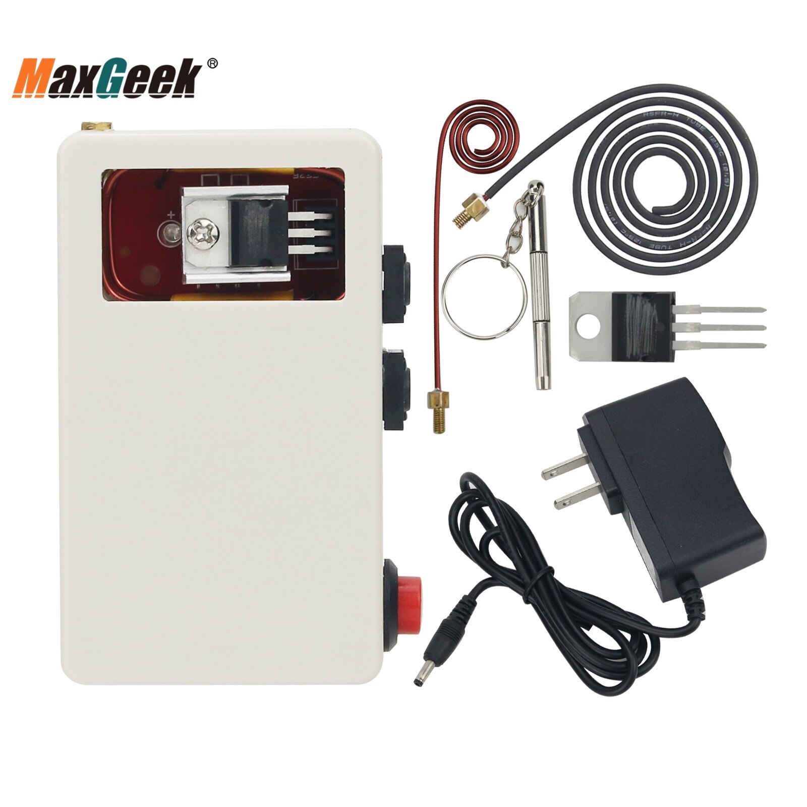 HamGeek HG-K9 150MHz EMP Generatore elettromagnetico polso Generatore trasmettitore Nero per fessura: nuovo stile bianca