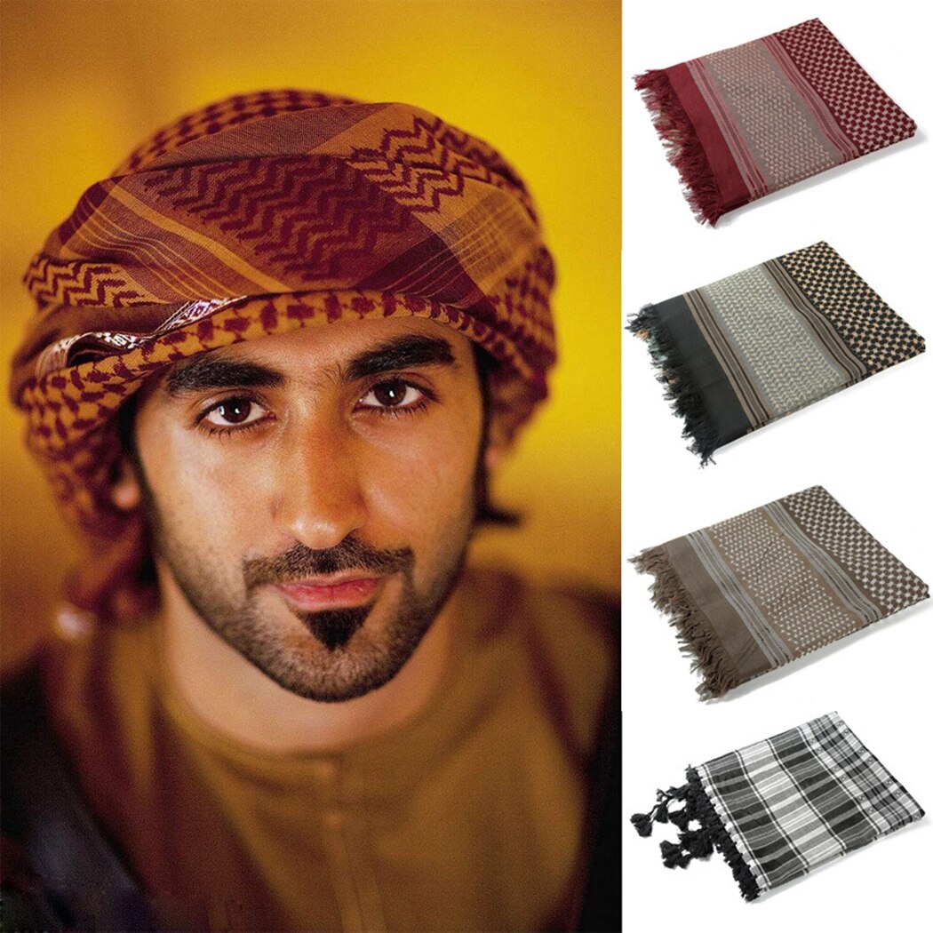 Arabisch Männer Turban Kopftuch Tradictional Motorhaube Hijab Muslimischen Kopf wickeln Homme Vetement Musulman Islam Arabisch Zubehör Bandana