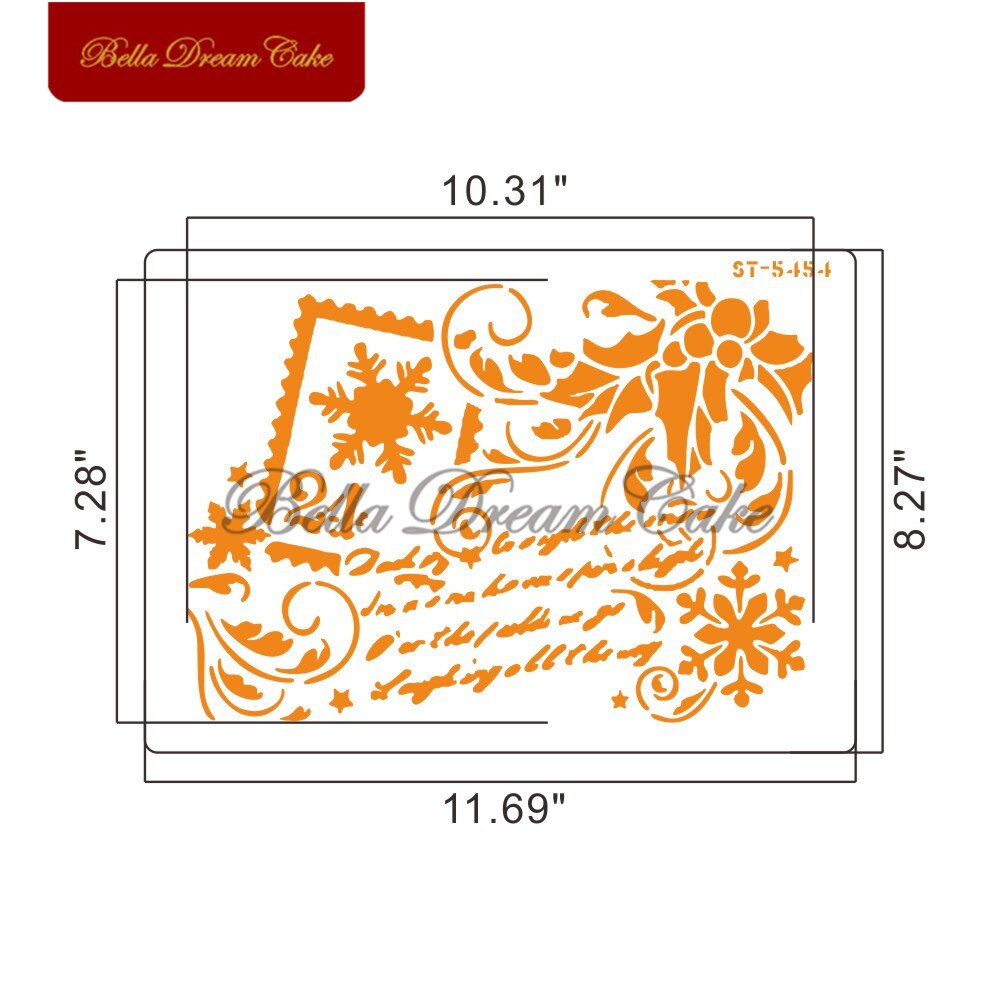 French Words Teapot Car Cake Stencil Layering Plastic Stencils Painting Drawing Stencils Template Cake Decorating Tool: ST-5454