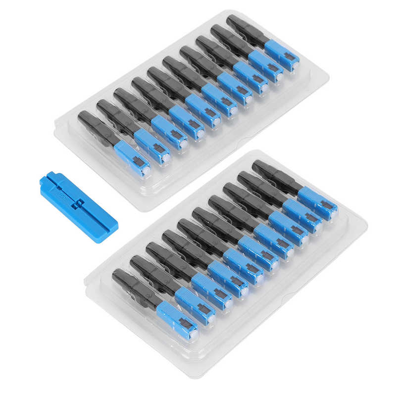 Optic Fiber Quick Connectors Embedded Optic Fiber Connector SC/UPC for 2.0X3.0 GJXH Fiber