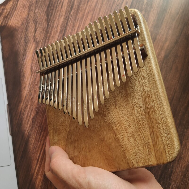 Handgemaakte 21 Key Kalimba Kamfer Hout Duim Piano Toetsenbord Instrument Muziek