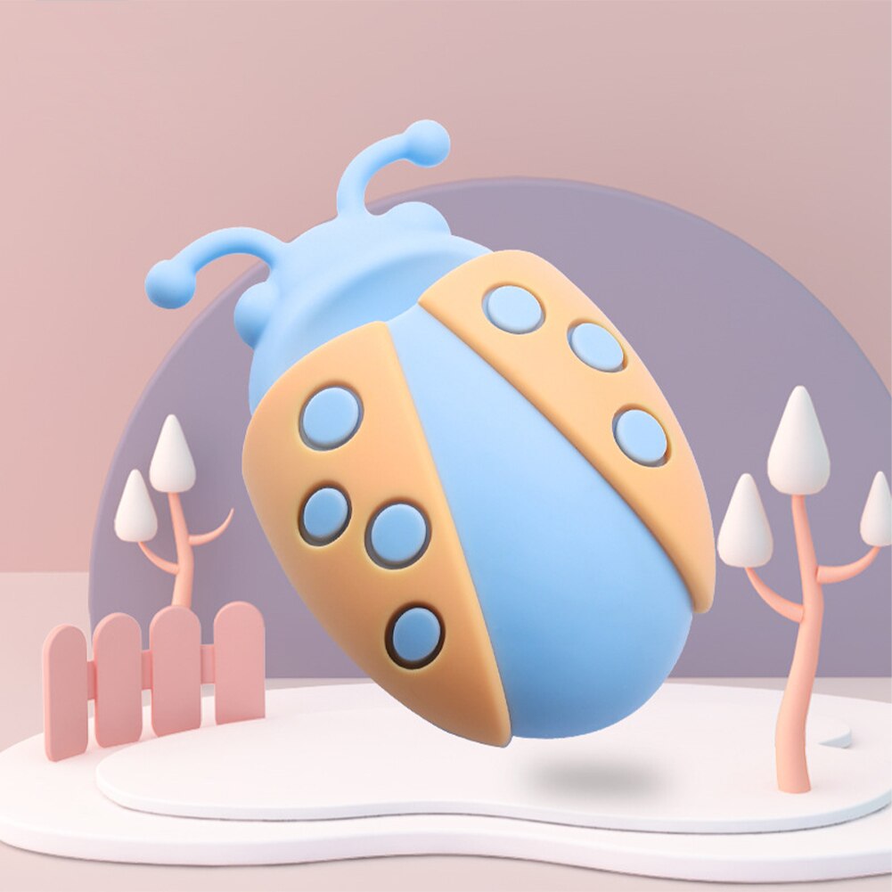 Baby Kleinkind Haarbürste Shampoo Weichen Borsten Hause Volle Körper Silikon Ergonomische Styling Werkzeuge Schlecht Kopfhaut Massage Kopf Umarmt: Blau