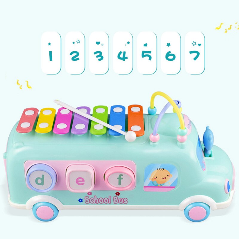 Auto Xylofoon Multifunctionele Vroege Educatief Muziek Leren Voor Kinderen Kids
