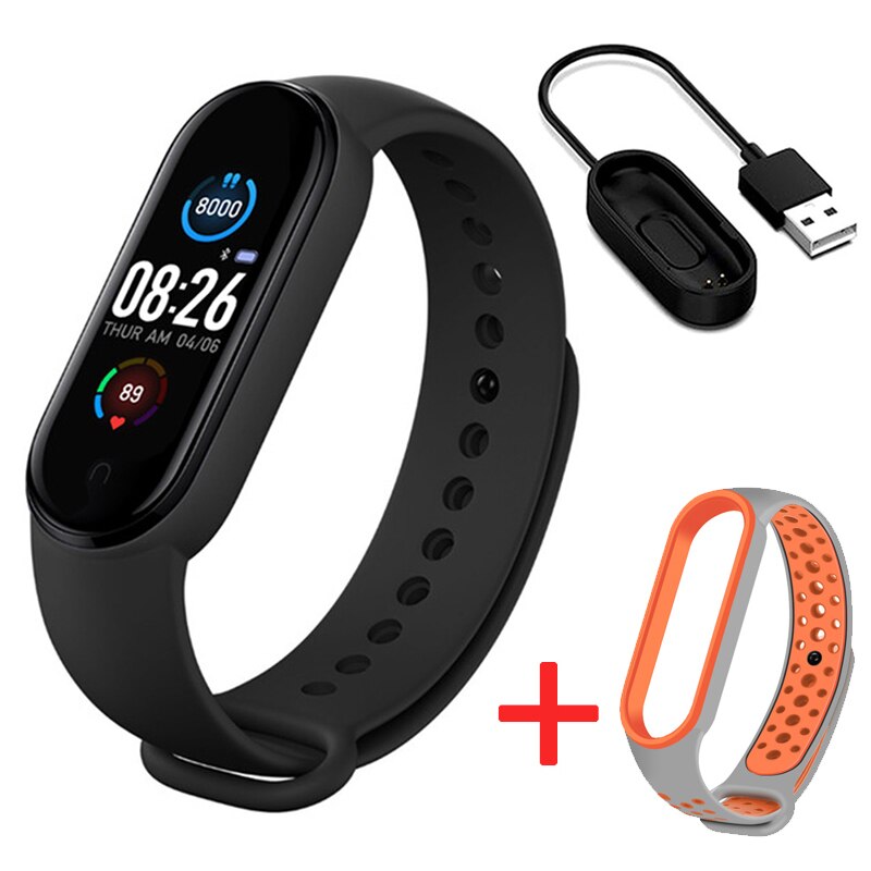 M5 Smart Watch Fitness Bracelet Band Trcker Sport Pedometer Blood Pressure Heart Rate Smarthwatch For Women Men Wristbands: 9