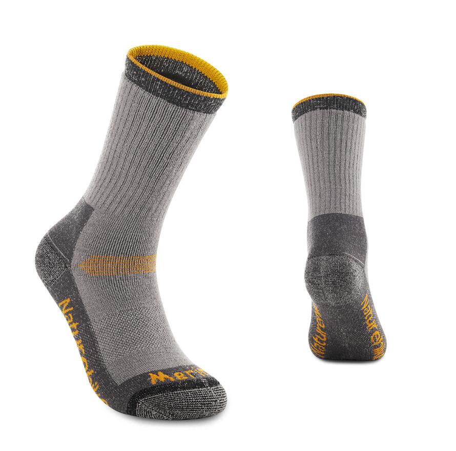 NatureHike Merino Wollen Sokken 1 Paar Winter Warme Sokken Ademend Draagbare Ultralight Outdoor Skiën Sok Voor Wandelen Camping: 1 Pair Gold / 40 -43