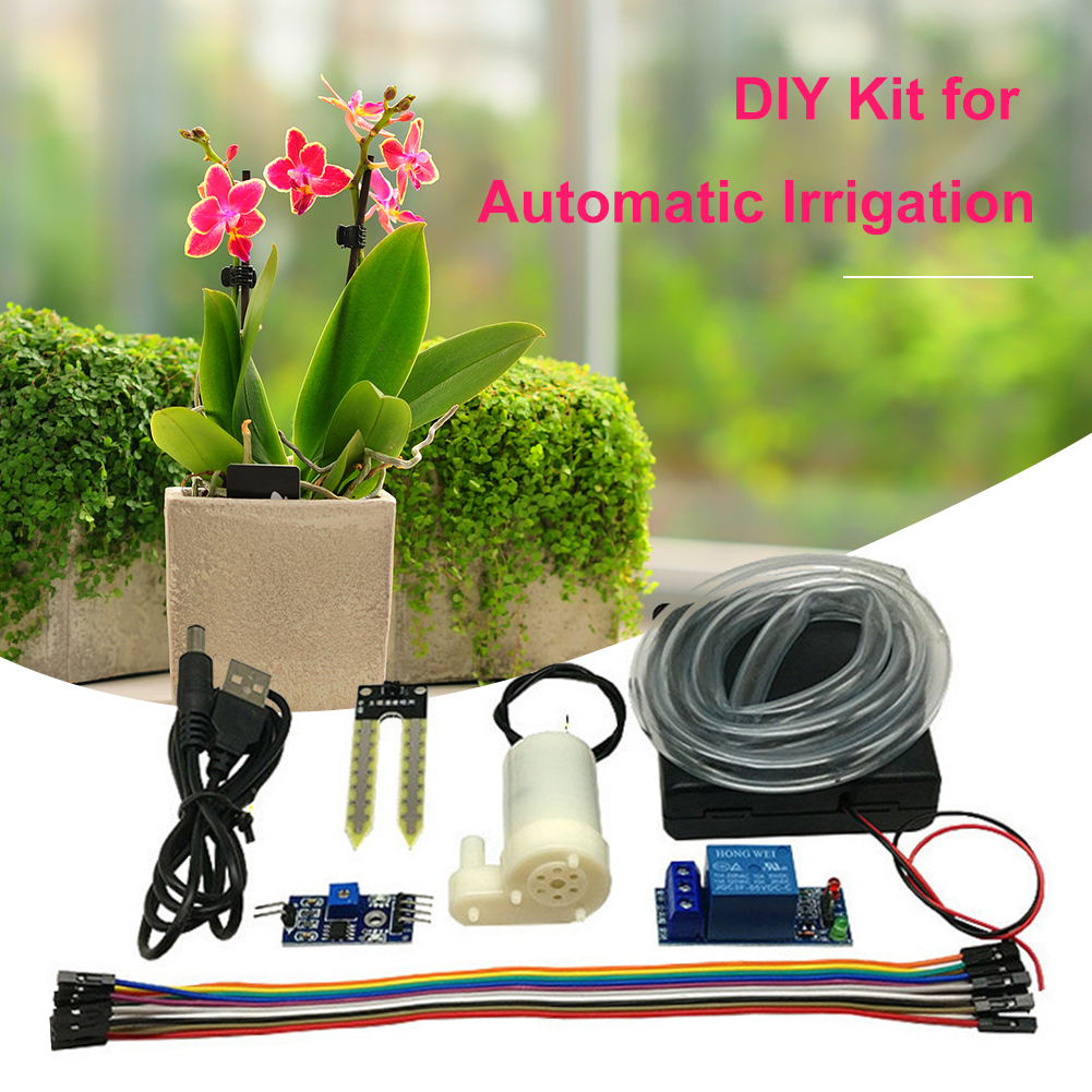 Automatische Irrigatie Module Kit - Bodemvochtsensor & Mini Waterpomp voor Arduino DIY
