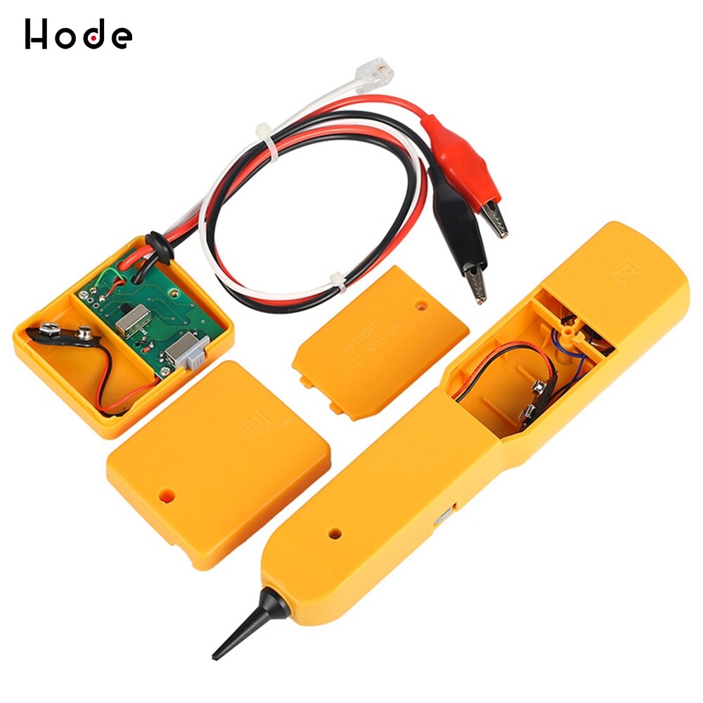 RJ11 Network Phone Telephone Cable Tester Toner Wire Tracker Tracer Diagnose Tone Line Finder Detector Networking Tools