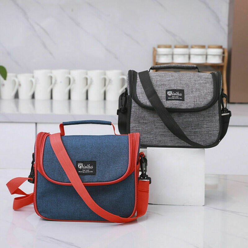 Lokale Voorraad ONS Lunch Tas Tote Koude Geïsoleerde Thermische Koeler Werk School Reizen Picknick