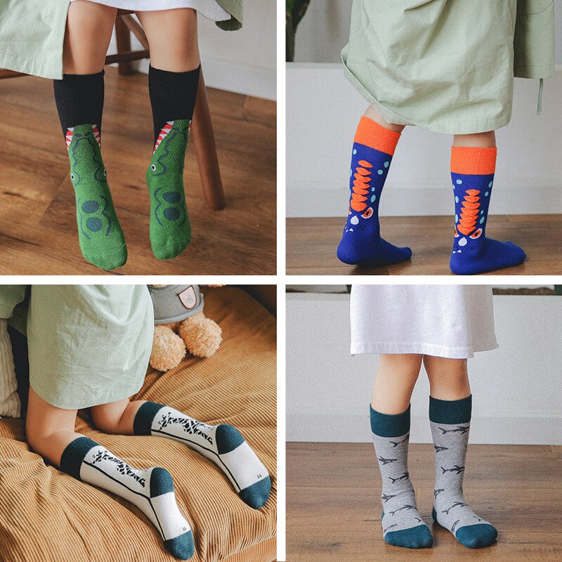 chico s Unisex niños pequeños hasta la rodilla largo suave calcetines de bebé chico ropa bota para niño pequeño calcetines de dibujos animados chico s Calcetines