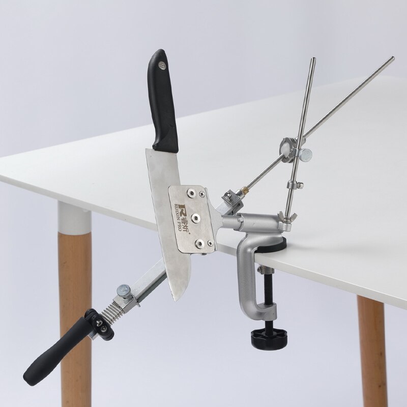 Fixed Angle Knife Sharpener Aluminum Alloy Knife Sharpener System 360 Degree Flip Sharpening Tool Grinding Tools