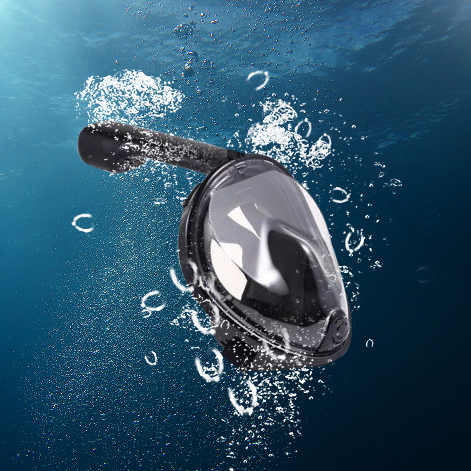 Scuba Snorkeling Set Full Face Anti Fog Mask Anti-leakage Underwater Diving Face Protector For Adults Swimming Snorkel Mask Set