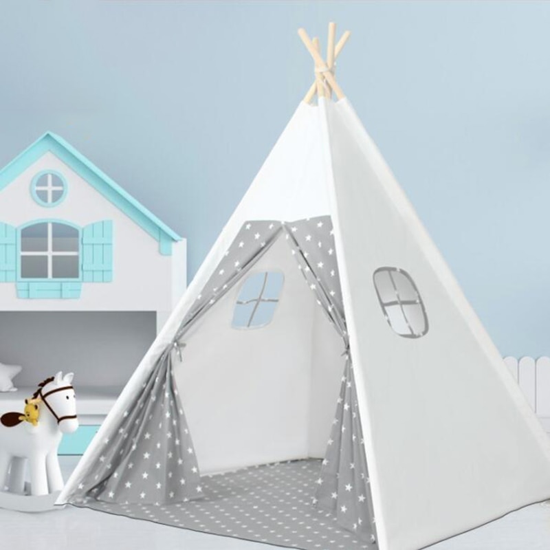 Kinder Tipi Zelt Für Kinder Spielen Haus Indoor Outdoor Tipi Infantil Spielen Spielzeug Zelt 1,8 m Wigwam Für Kinder