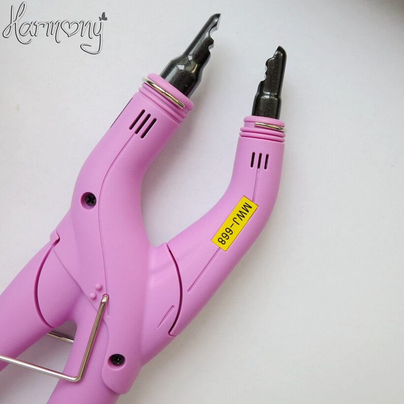! (1 piece) Fusion Hair Extension Iron Tool Adjustable Temperature Fusion Heat Connector