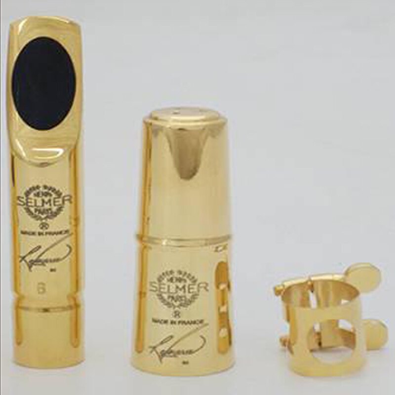 MFC Tenor Soprano Alto Saxophone Metal Mouthpiece R54 Gold Plating Sax Mouth Pieces Accessories Size 5 6 7 8 9