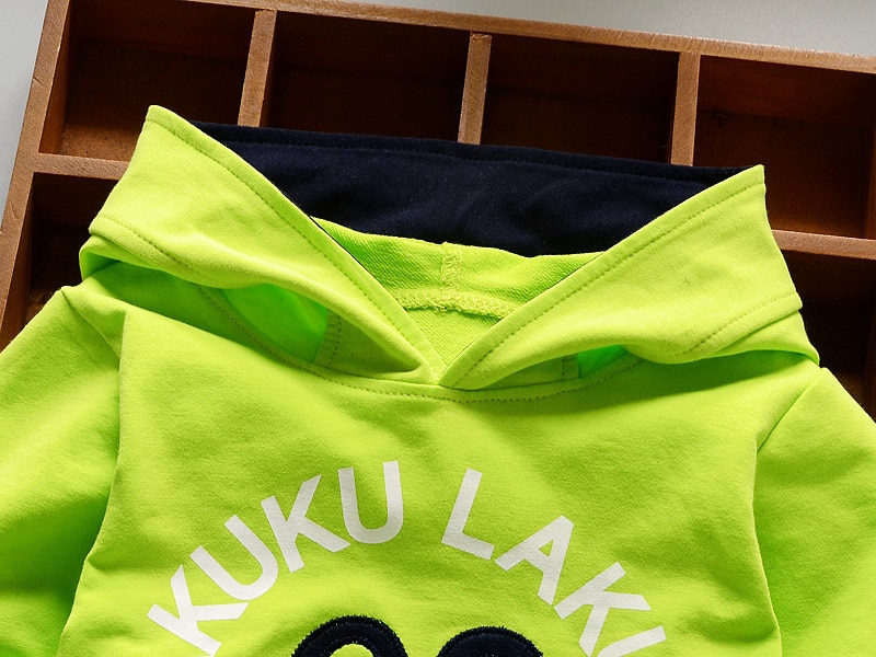Peuterjongenskledingset, kindertrainingspak, katoenen set, 2 stuks, 5 jaar sportkleding, klein kind, hoodie, babypak, herfst