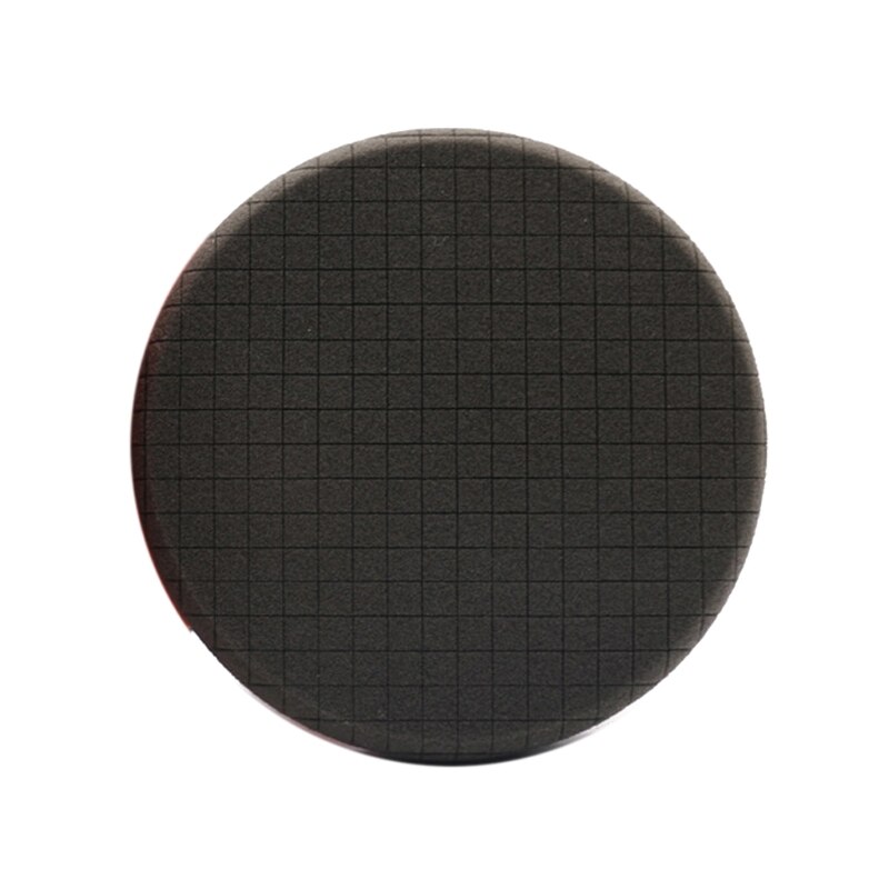 1pc 6\"(150mm) Polish Buffing Pads Polishing Pads Polishing Grip Waxing Pad: Black