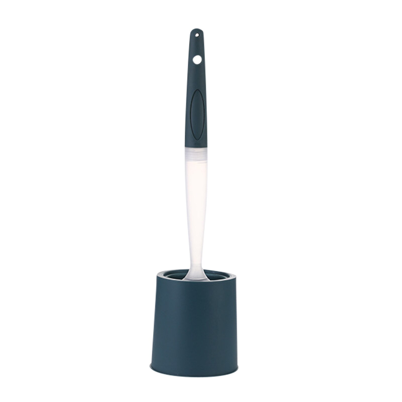 Brosse nettoyante pour cuvette de toilette en Silicone, support mural pour salle de bain, bol pliable, tête de brosse pour nettoyer le coin des toilettes: B