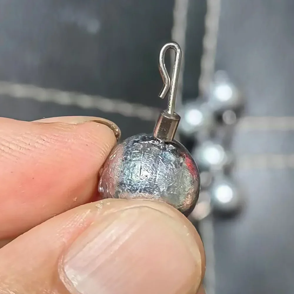 10 uds/5 uds R-ring plomo plomo 3,5g/5g/7g/10g/14g/20g bola/cilindro peso de plomo cambio rápido plomo accesorios de pesca