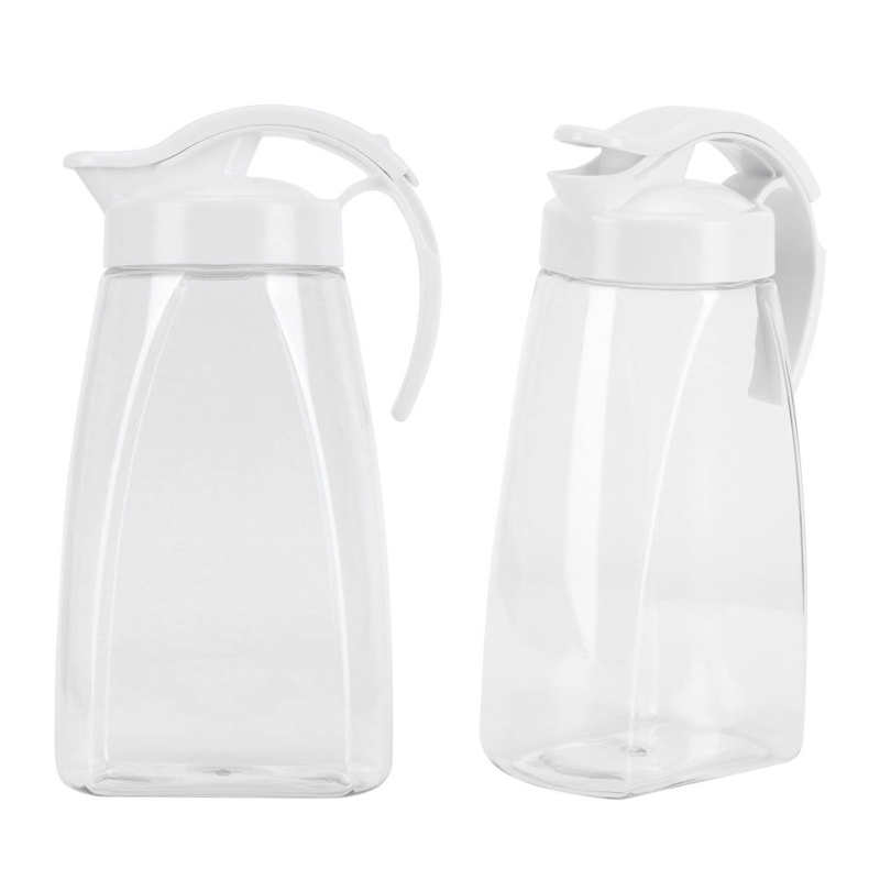 1.8L Plastic Koud Water Jug Grote Capaciteit Transparant Koud Drinken Sap Fles Voor Thuis Sap Lemon Ketel Huishoudelijke Benodigdheden