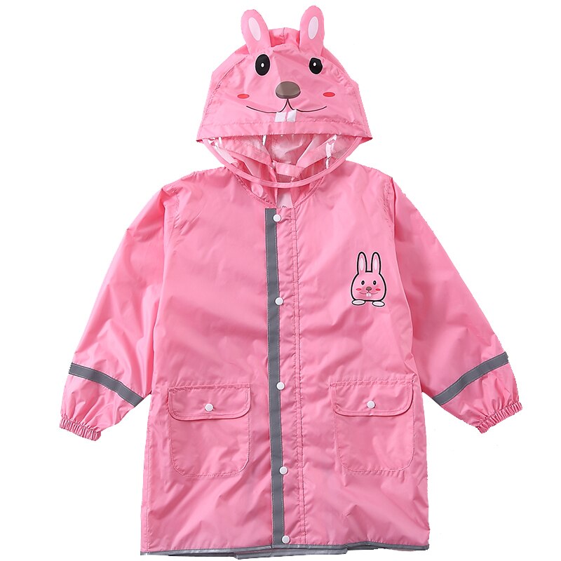 90-145CM imperméable imperméable pour enfants enfants bébé manteau de pluie poncho garçons filles élèves de l'école primaire pluie poncho veste
