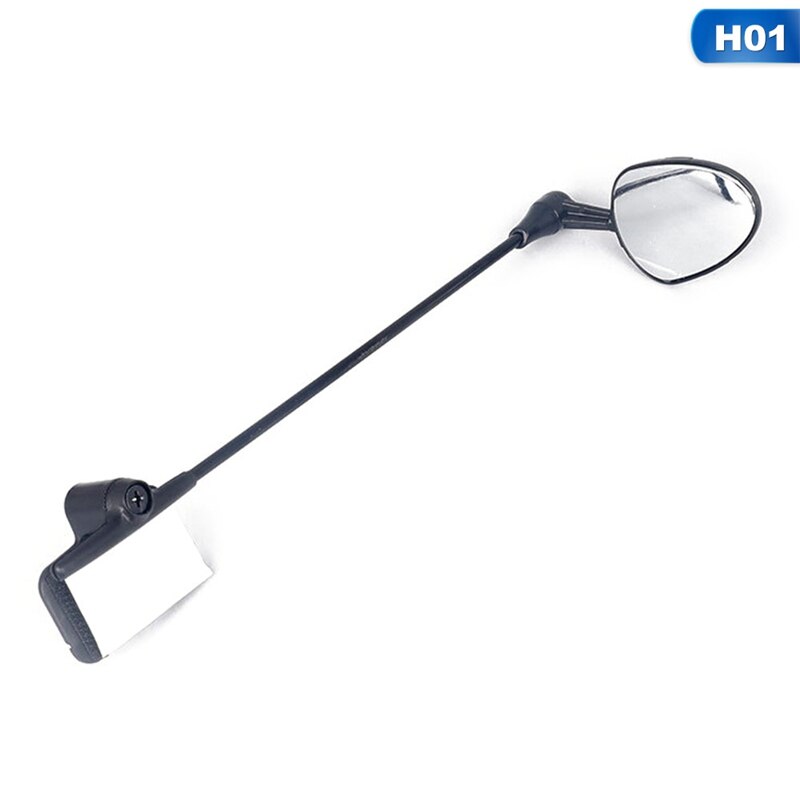 Uniwersalny kask rowerowy lustro regulowany MTB Droga rowerowy kask motocyklowy z kryształowym lusterkiem wstecznym: Default Title