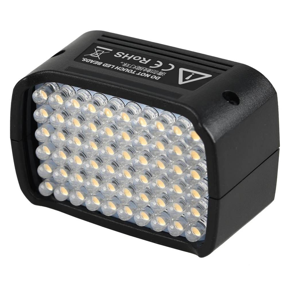 Godox-Accesorios de Flash AD-L, cabeza cambiable LED para AD200 AD200Pro, 60 uds.